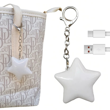 Five Pointed Star Purse Light Touch Sensitive LED Charging Lamp Handbag with Automatic Sensor Bed Lamp Heart Light Gift Ideas Wo