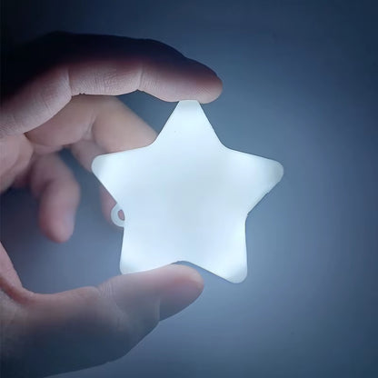 Five Pointed Star Purse Light Touch Sensitive LED Charging Lamp Handbag with Automatic Sensor Bed Lamp Heart Light Gift Ideas Wo