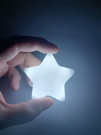 Five Pointed Star Purse Light Touch Sensitive LED Charging Lamp Handbag with Automatic Sensor Bed Lamp Heart Light Gift Ideas Wo
